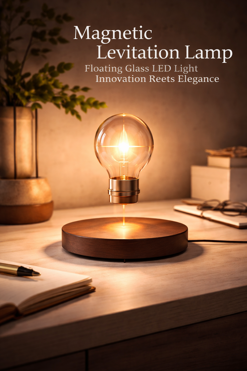 LeviGlow™ Magnetic Floating Lamp